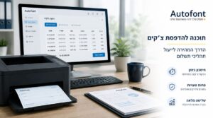 תוכנה להדפסת צ'קים